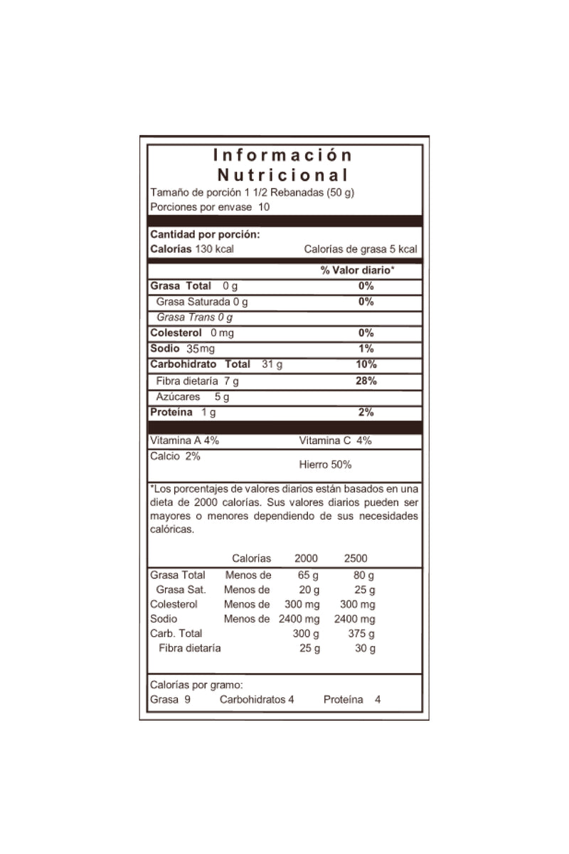 Pan integral con bebida de Soya & Nuez.